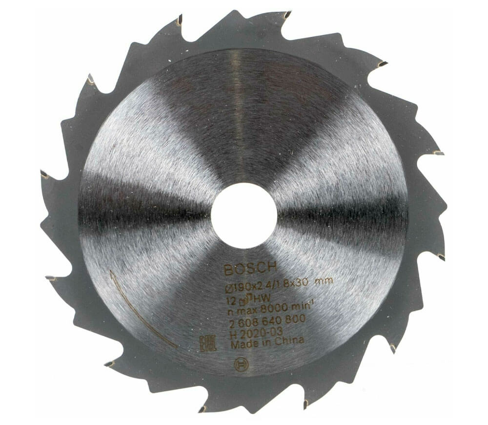 Пильный диск BOSCH 2608640800 190мм 12T-2