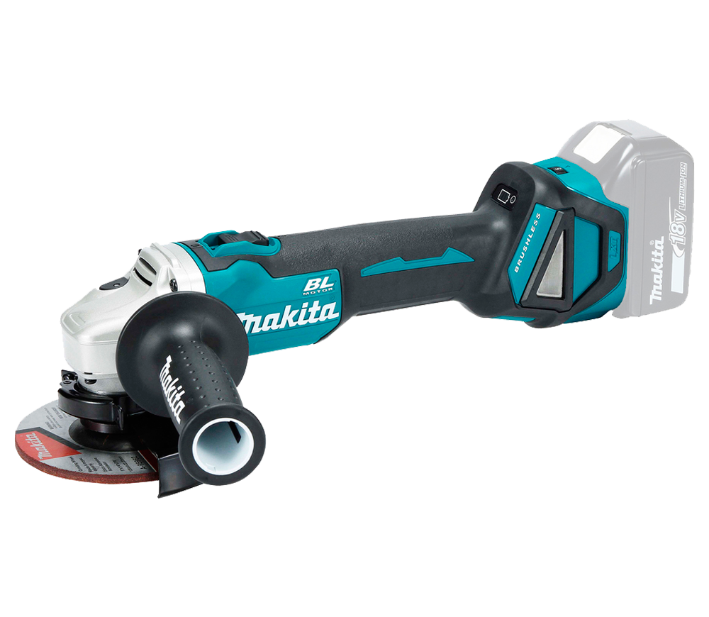 Polizor unghiular cu acumulator (fără baterii) MAKITA DGA512ZU 125mm 18V