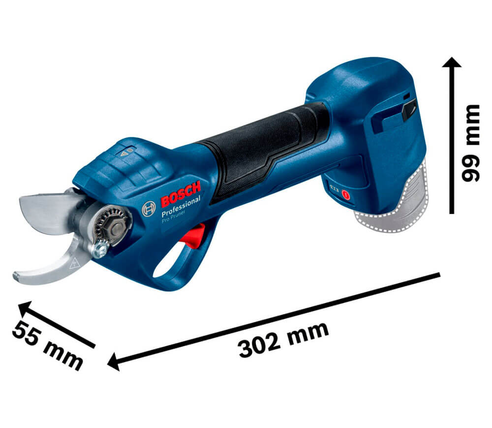 Foarfece cu acumulator BOSCH Pro Pruner (6019K1021) 12V 3Ah-3