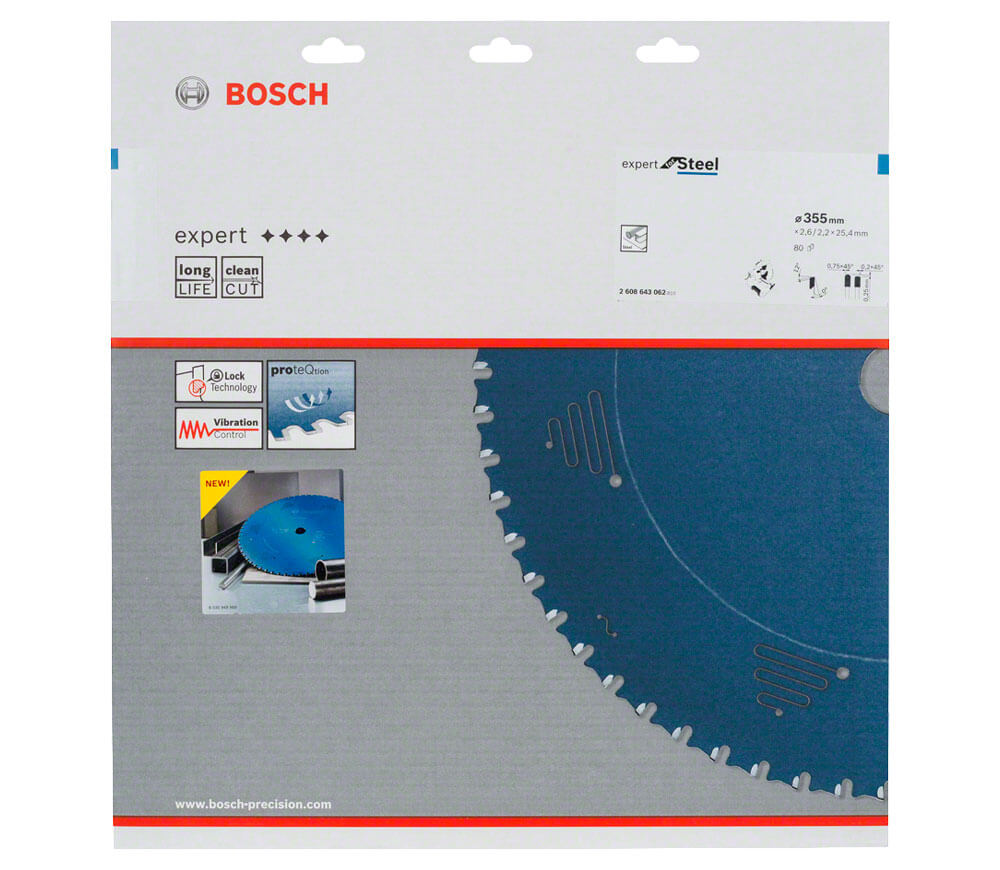 Disc pentru fierastrau electric BOSCH 2608643062 355mm 80T-3