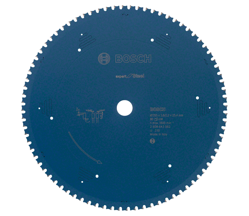 Disc pentru fierastrau electric BOSCH 2608643062 355mm 80T