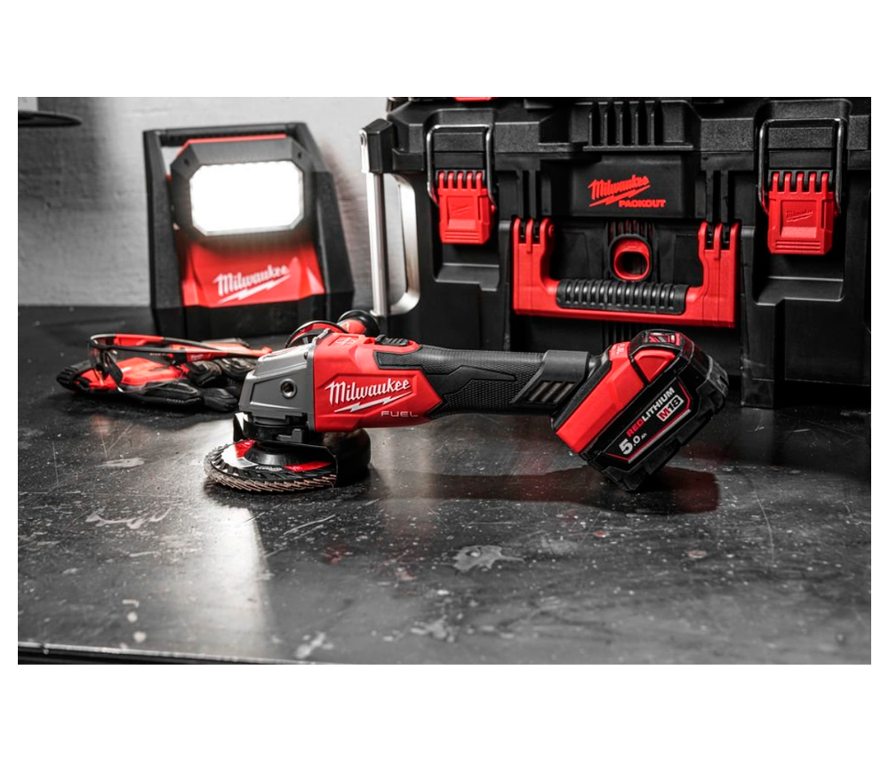 Polizor unghiular cu acumulator MILWAUKEE M18FSAG125XB 125mm 18V 5Ah-5