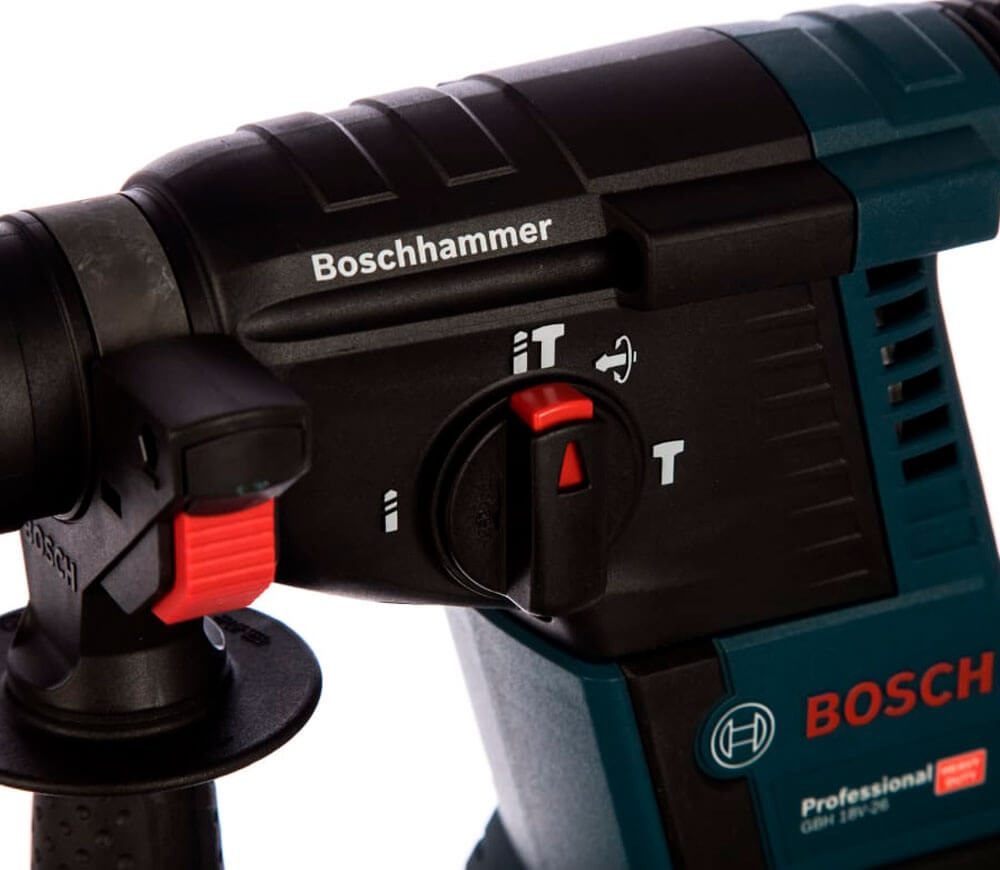 Ciocan rotopercutor cu acumulator BOSCH GBH18VF-26 2.6J 18V 6Ah-6