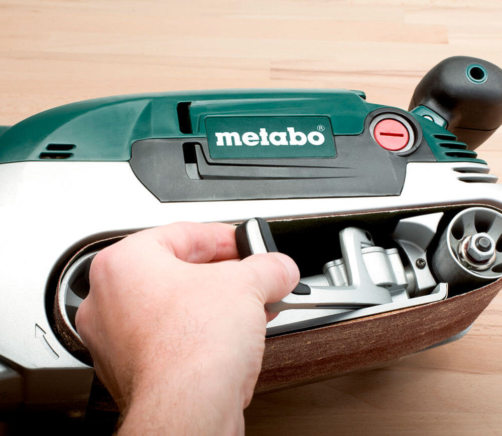 Шлифмашина ленточная METABO BAE 75 1010вт 75 мм-13
