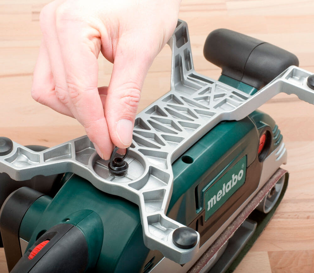 Шлифмашина ленточная METABO BAE 75 1010вт 75 мм-15