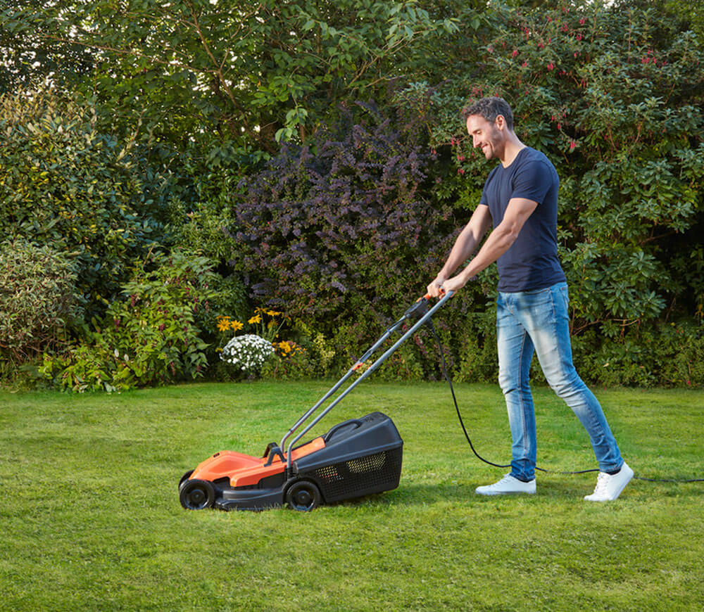 Mașină de tuns gazonul electrică BLACK&DECKER BEMW451 1200w 320mm-9