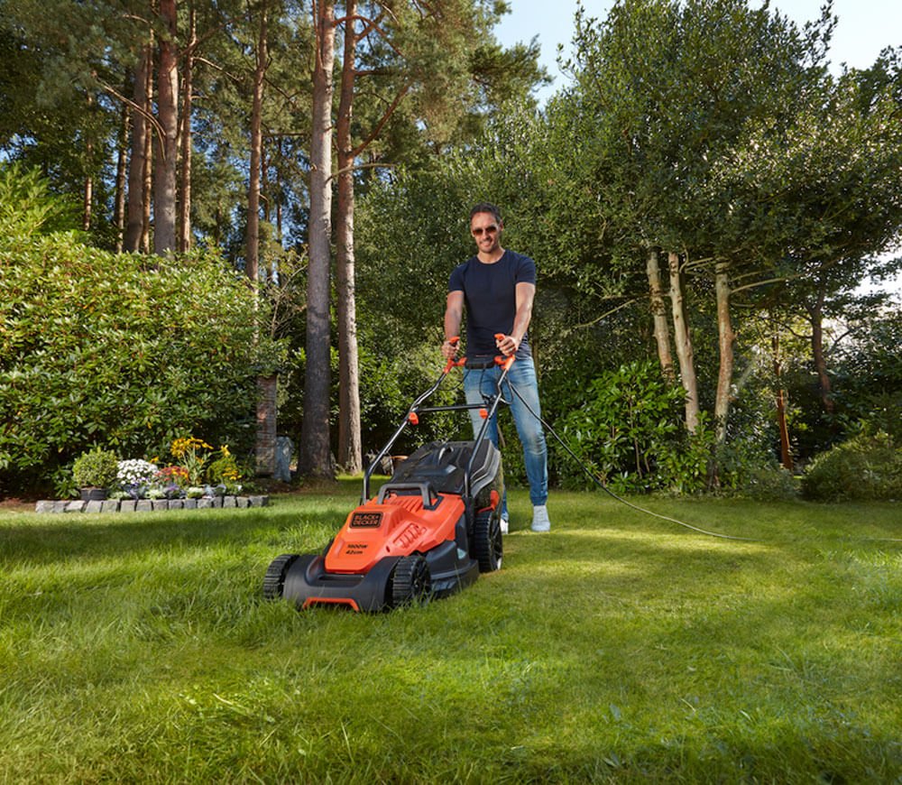 Газонокосилка электрическая BLACK&DECKER BEMW481 1800вт 420мм-8