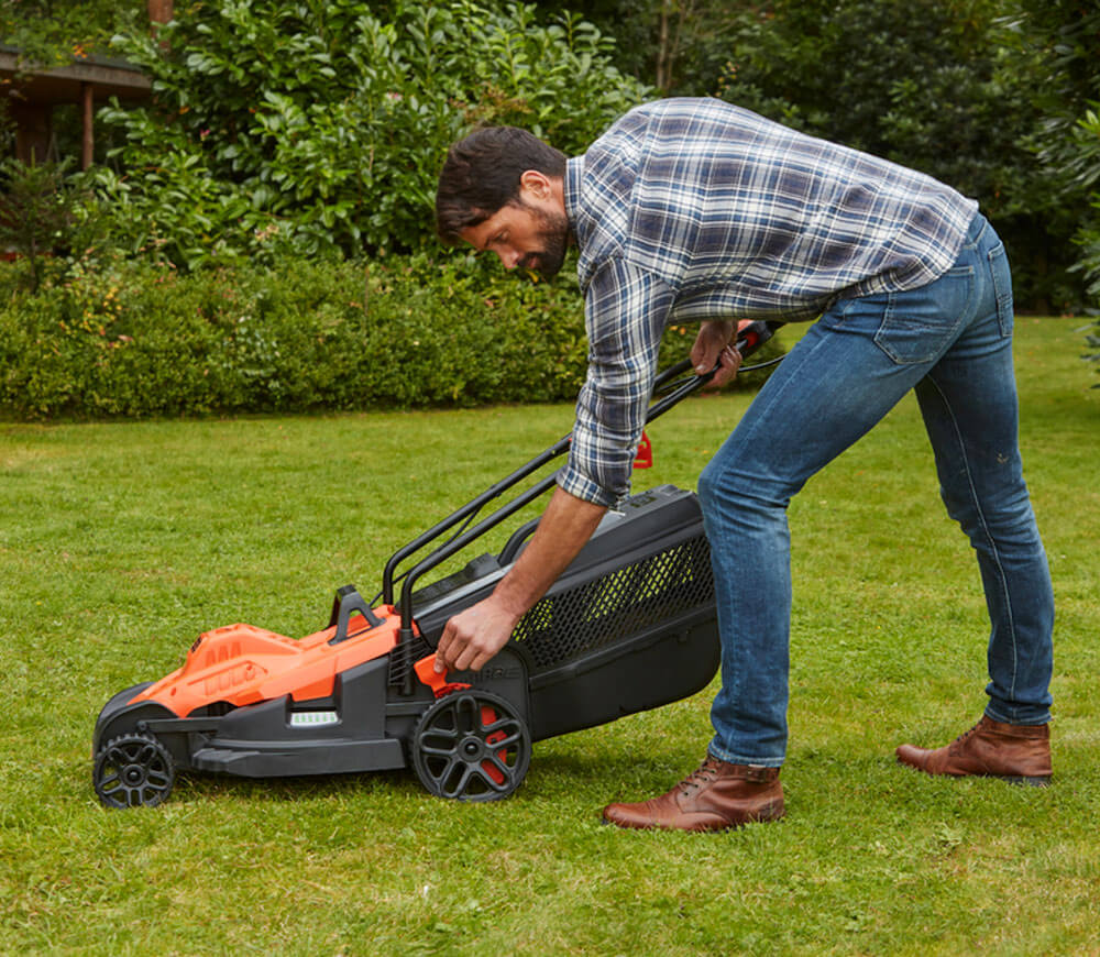 Газонокосилка электрическая BLACK&DECKER BEMW481 1800вт 420мм-4