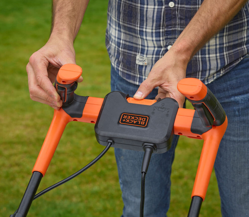 Газонокосилка электрическая BLACK&DECKER BEMW481 1800вт 420мм-6