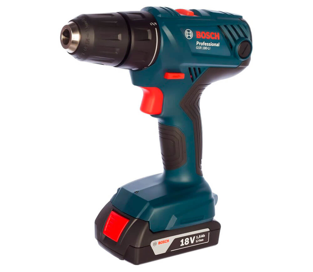 Mașină de înșurubat cu acumulator BOSCH GSR 180-Li (6019F8109) 18V 2Ah-6