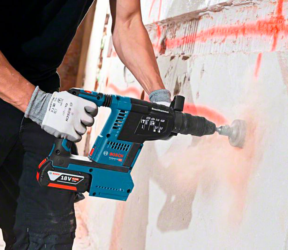 Перфоратор аккумуляторный (без аккумуляторов) BOSCH GBH 18V-26 2.6Дж 18В-4