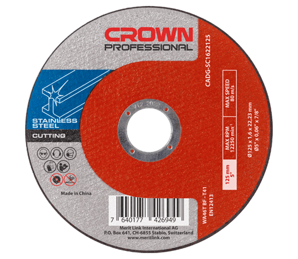 Disc de tăiat abraziv CROWN 1922230 230mm 1.9mm