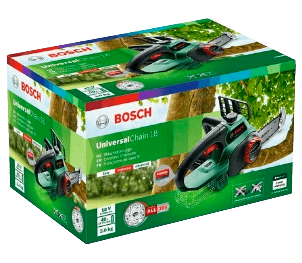 Fierăstrău cu lanț cu acumulator BOSCH UniversalChain 18 200mm 18V 2.5Ah-7