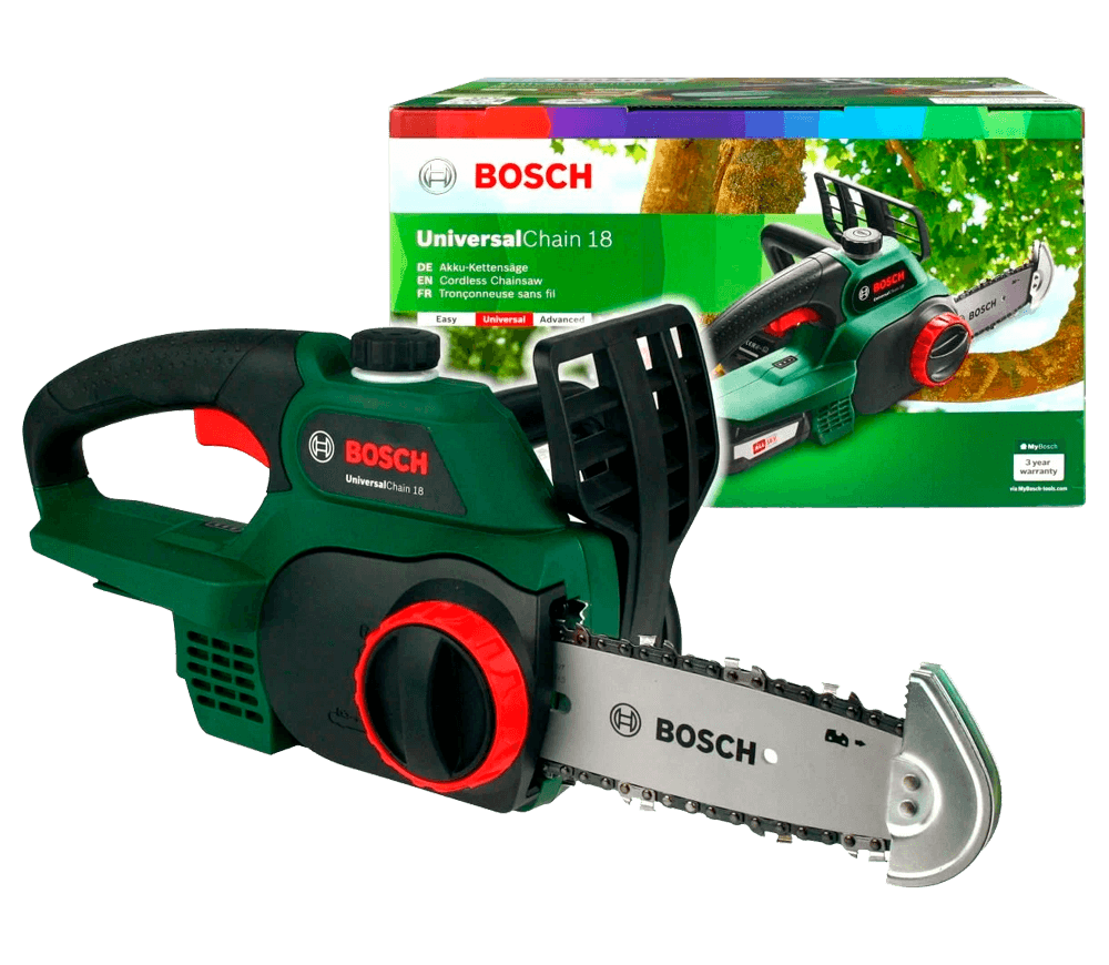 Fierăstrău cu lanț cu acumulator BOSCH UniversalChain 18 200mm 18V 2.5Ah-9