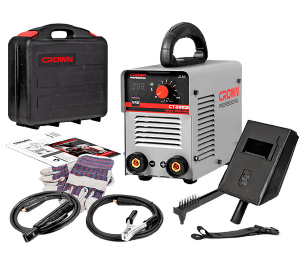Сварочный аппарат CROWN CT33102-IMC 150A-2