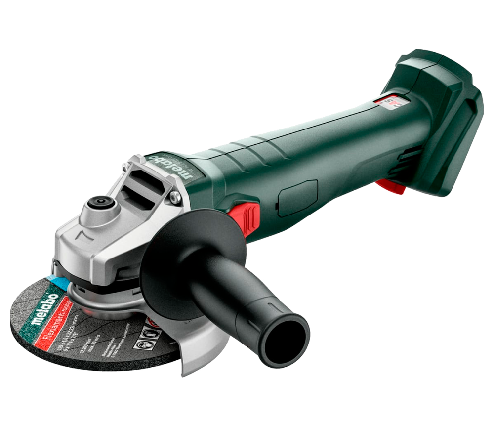 Polizor unghiular cu acumulator (fără baterii) METABO W 18 L 9-125 125mm 18V