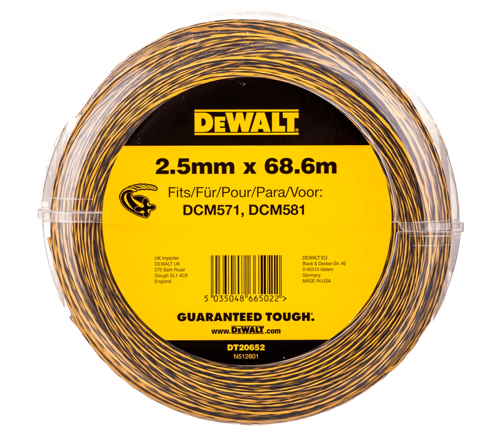 Fir pentru motocoasă DEWALT DT20652 2.5mm 68600mm