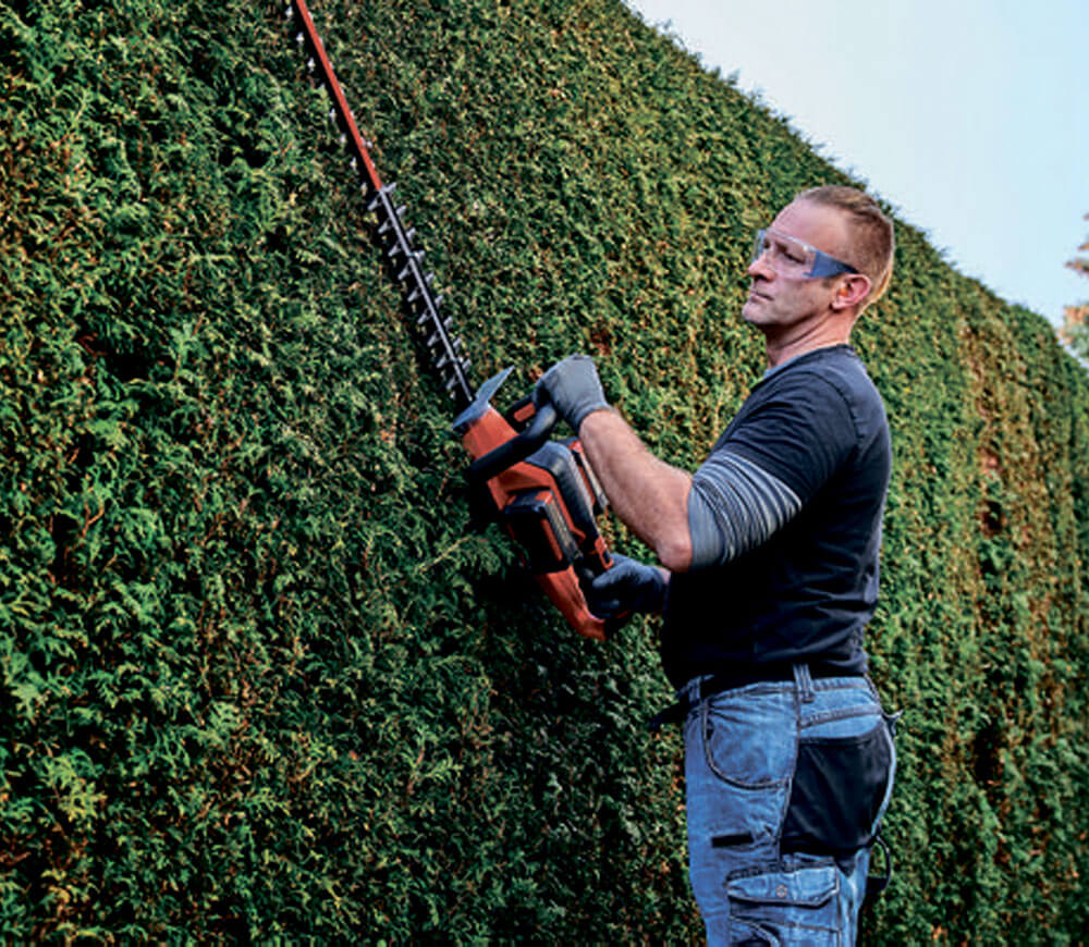Trimmer gard viu cu acumulator (fără baterii) EINHELL GE-CH 3665 Li XPWR SOLO 720mm 18V-8