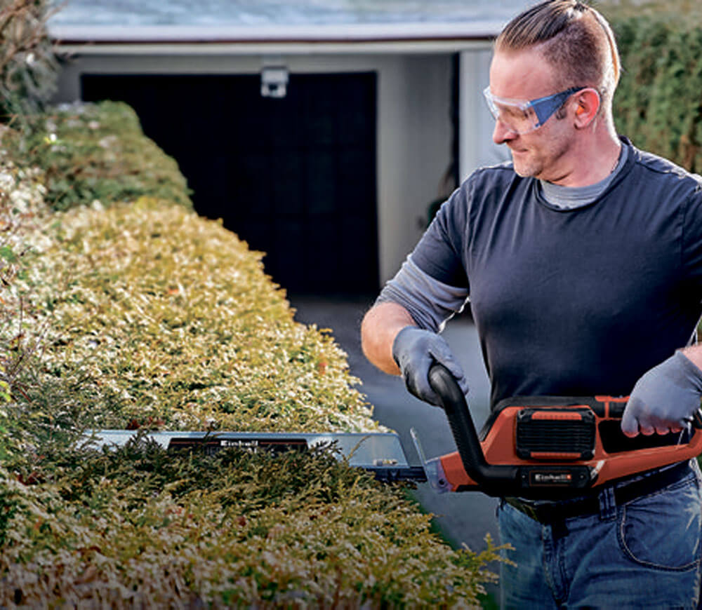 Trimmer gard viu cu acumulator (fără baterii) EINHELL GE-CH 3665 Li XPWR SOLO 720mm 18V-9