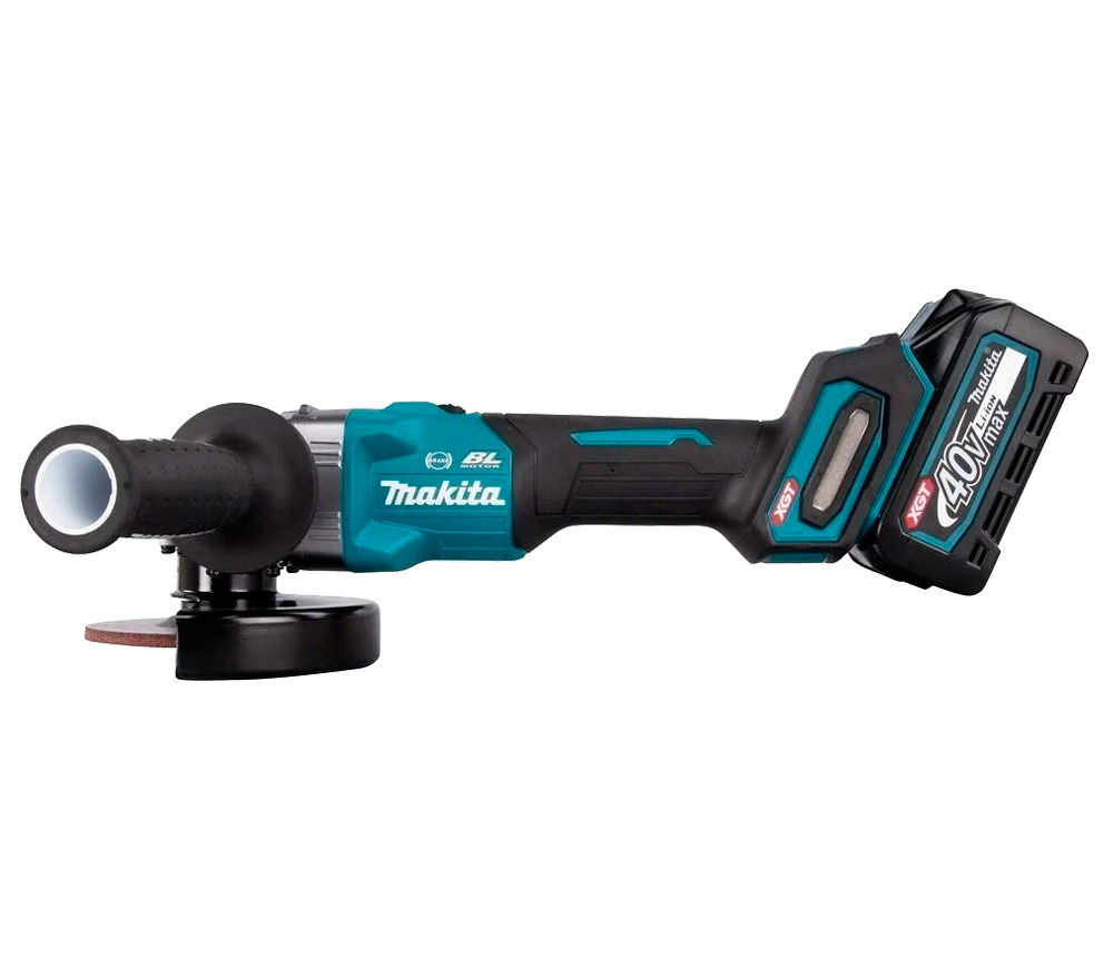 Угловая шлифмашина аккумуляторная MAKITA GA005GM201 125мм 40В 4Ач-3