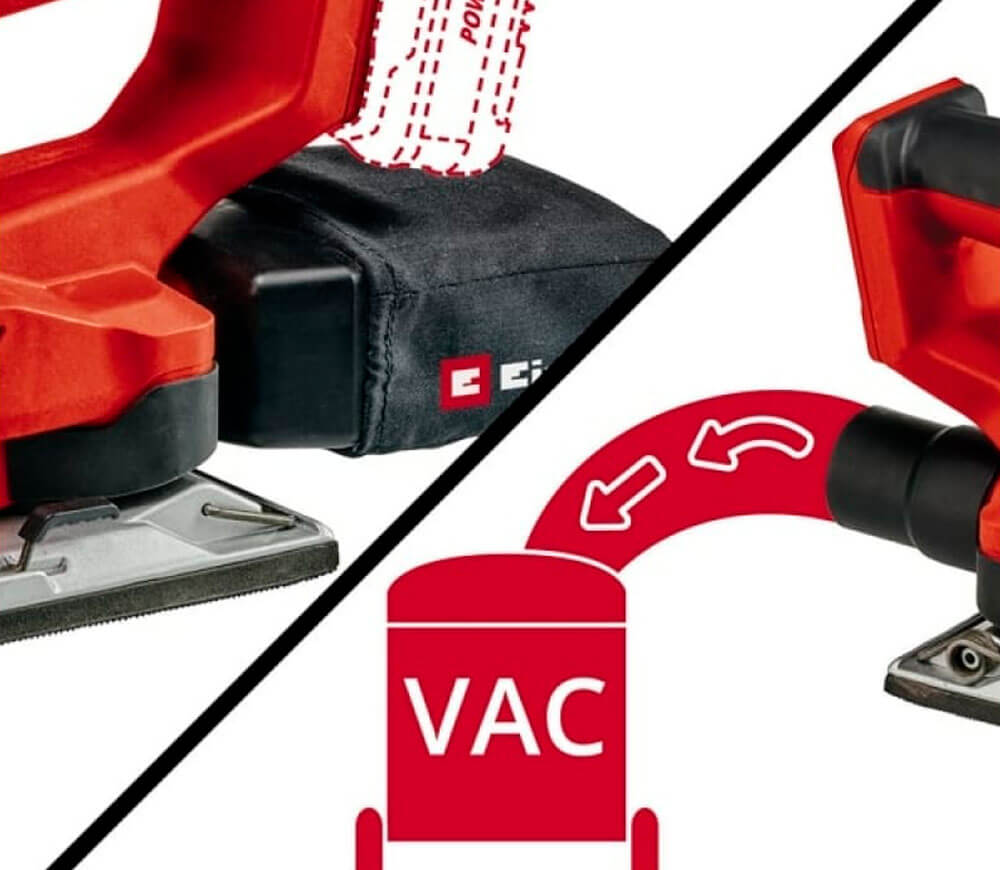 Mașină de șlefuit cu vibrații fără fir (fără bat) EINHELL TE-OS 18/230 Li PXC SOLO 230x115mm 18V-3