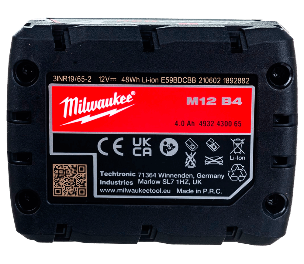 Acumulator MILWAUKEE M12B4 Titular 12V 4Ah-5