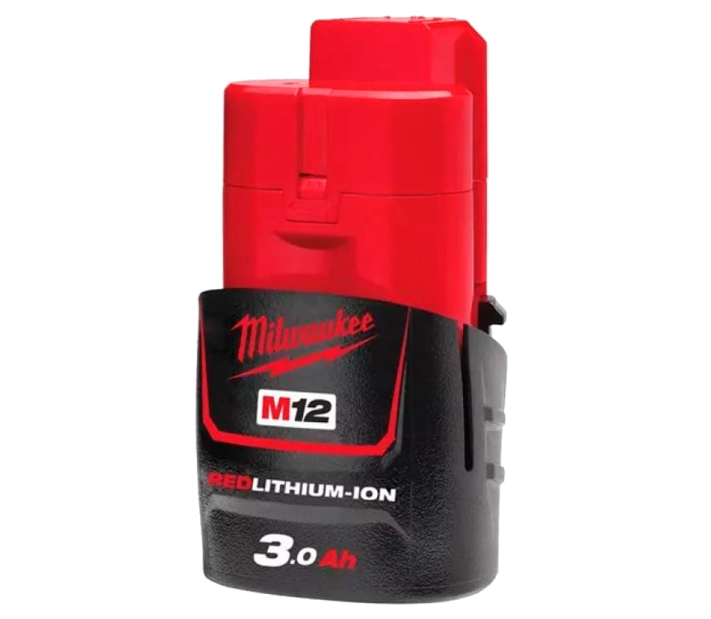 Аккумулятор MILWAUKEE M12B3 Слайдер 12В 3Ач
