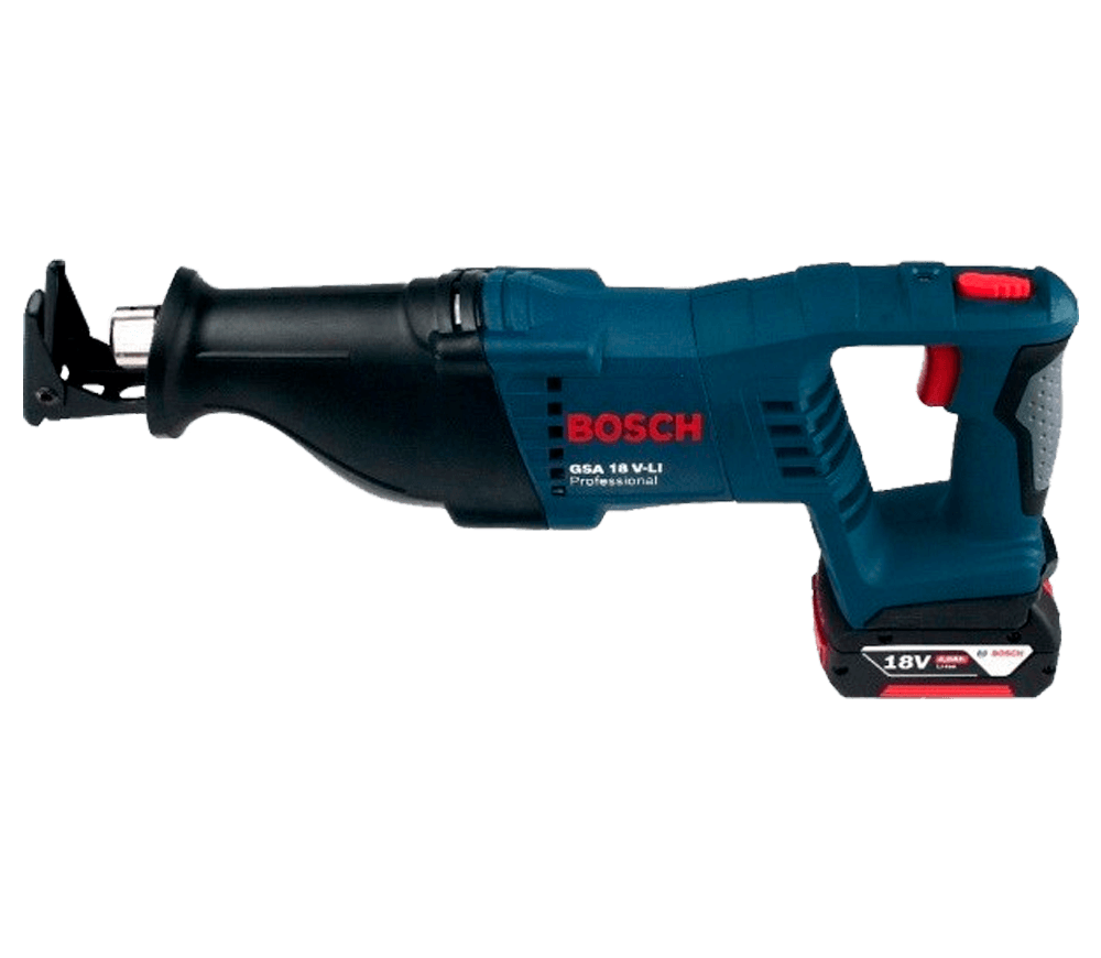 Сабельная пила аккумуляторная (без аккумуляторов) BOSCH  GSA 18V LI 18В-2