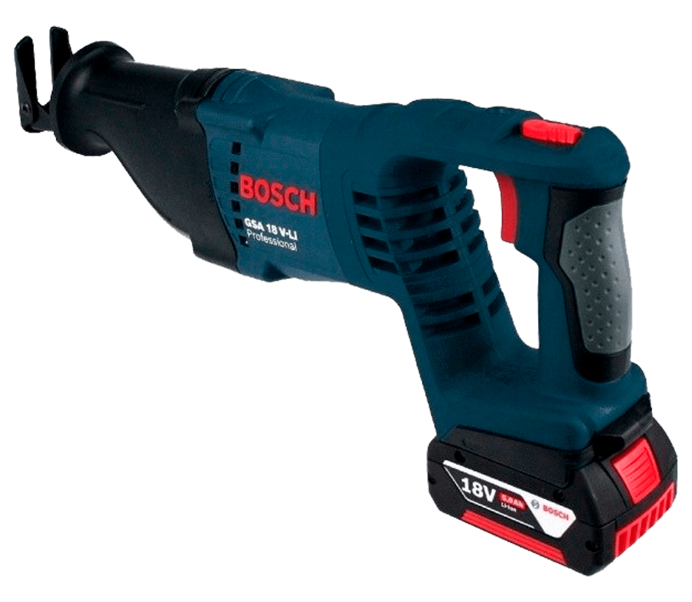 Сабельная пила аккумуляторная (без аккумуляторов) BOSCH  GSA 18V LI 18В-3