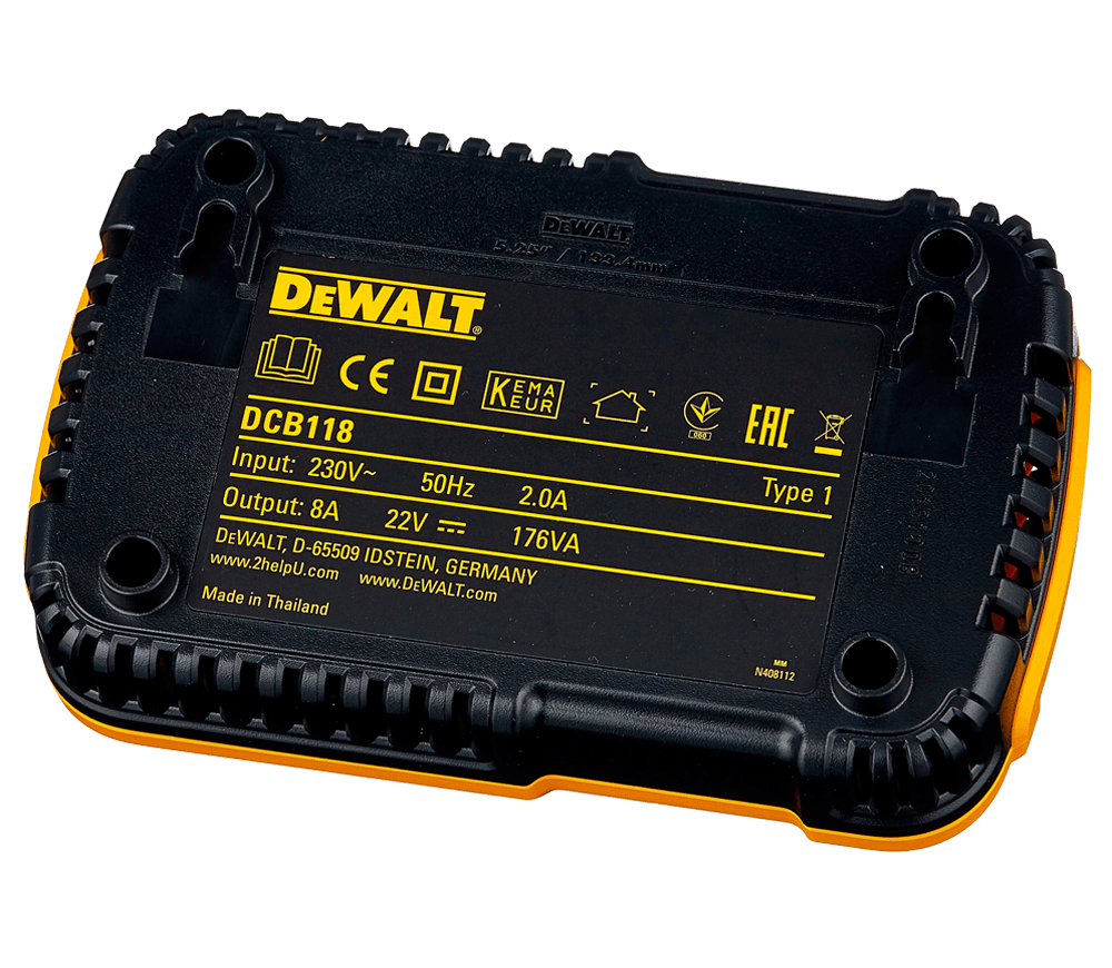 Зарядное устройство DEWALT DCB118  18В 6A-2