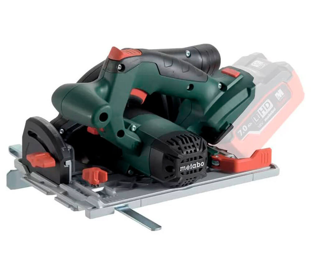 Дисковая пила аккумуляторная (без аккумуляторов) METABO KS18 LTX57 165мм 18В-3