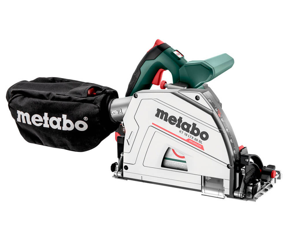 Дисковая пила аккумуляторная (без аккумуляторов) METABO T 18 LTX 66 BL 165мм 18В-2