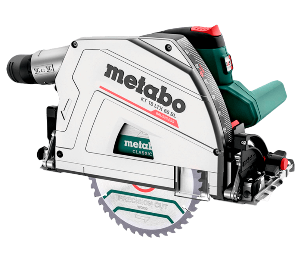 Fierăstrău circular cu acumulator (fără baterii) METABO T 18 LTX 66 BL 165mm 18V