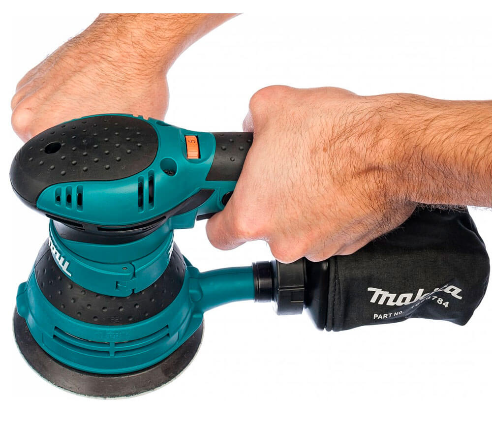 Шлифмашина эксцентриковая MAKITA BO5041 300вт 125мм-7