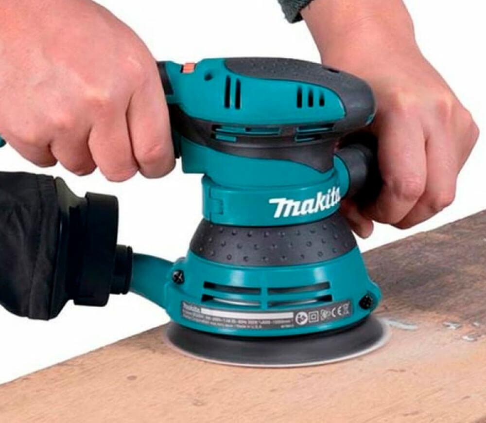 Шлифмашина эксцентриковая MAKITA BO5041 300вт 125мм-8