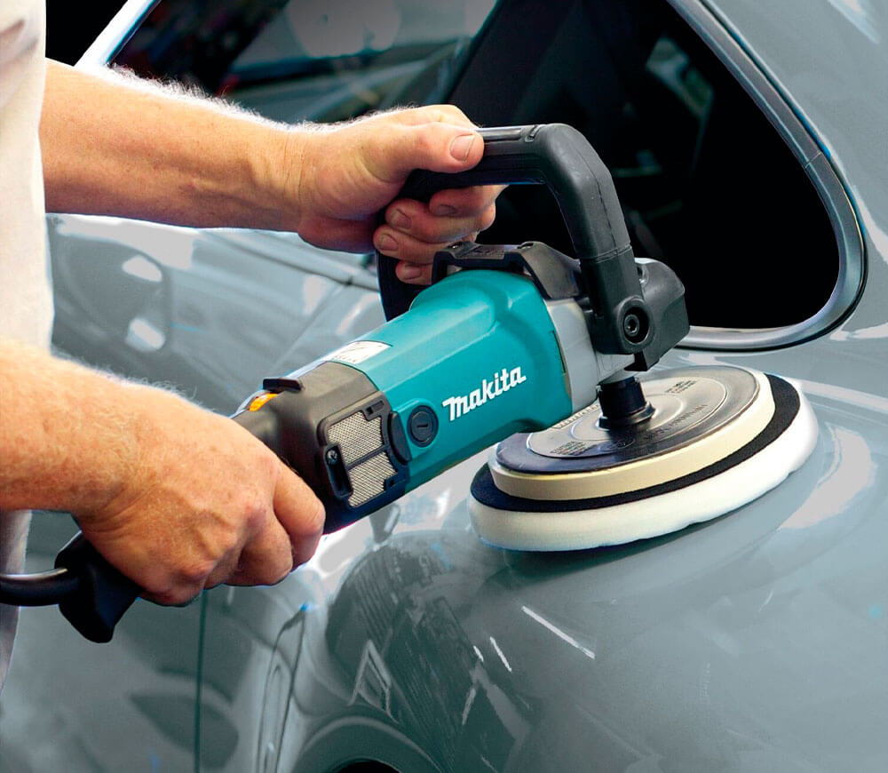 Mașină de polișat MAKITA 9237CB 1200w 180mm-14