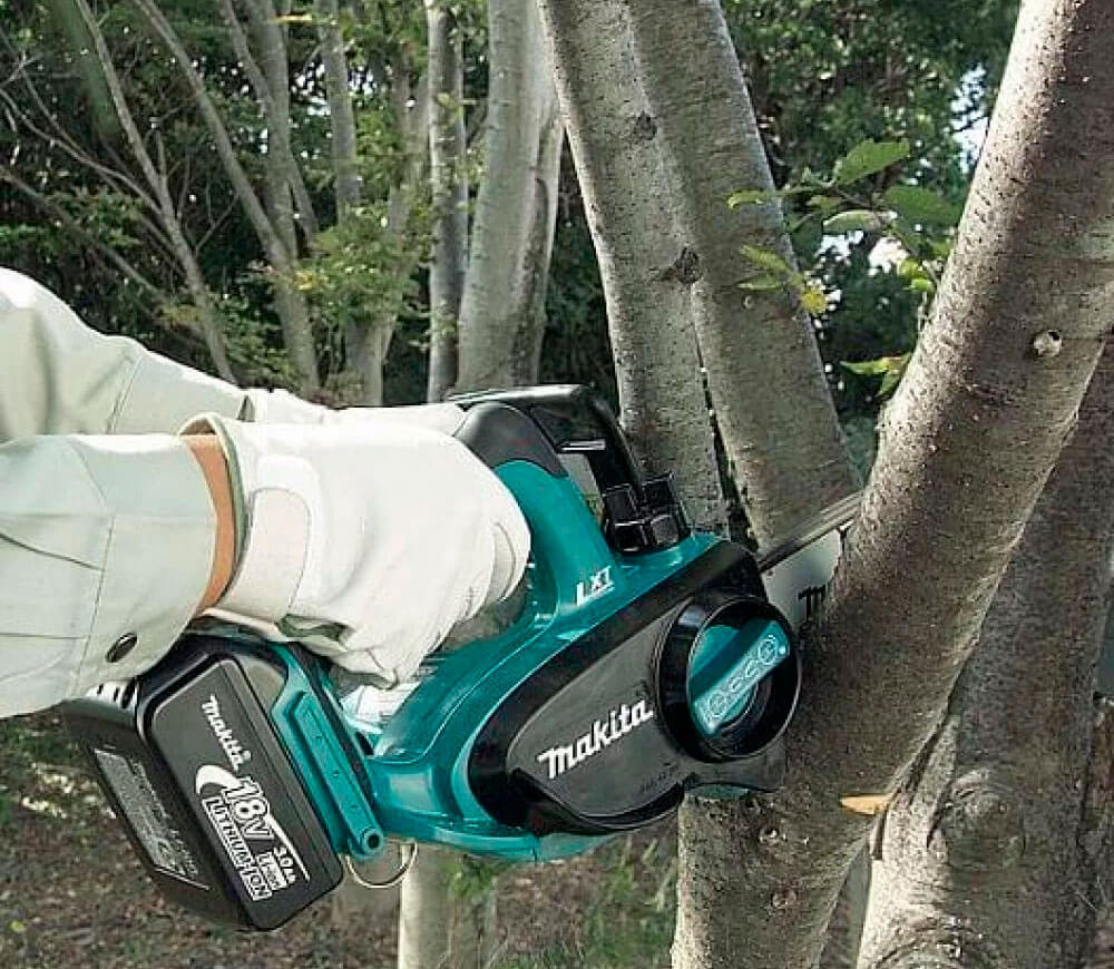 Цепная пила аккумуляторная (без аккумуляторов) MAKITA DUC122Z 115мм 18В-9