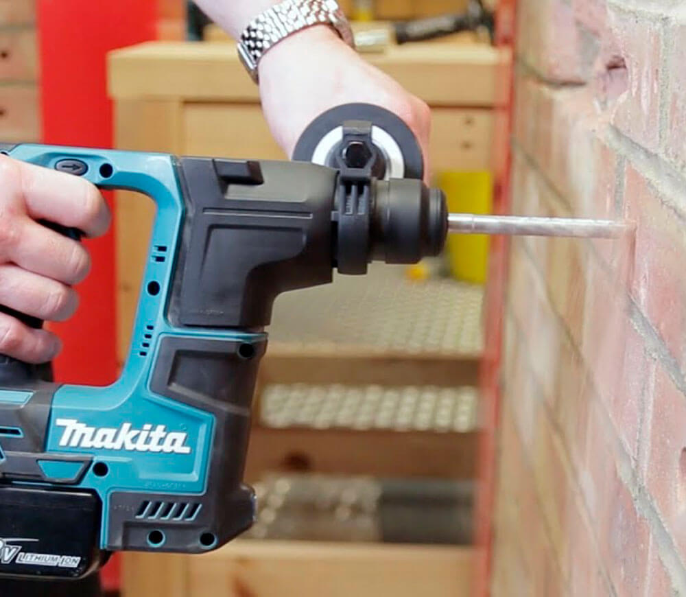 Ciocan rotopercutor cu acumulator (fără baterii) MAKITA DHR171Z 1.2J 18V-11