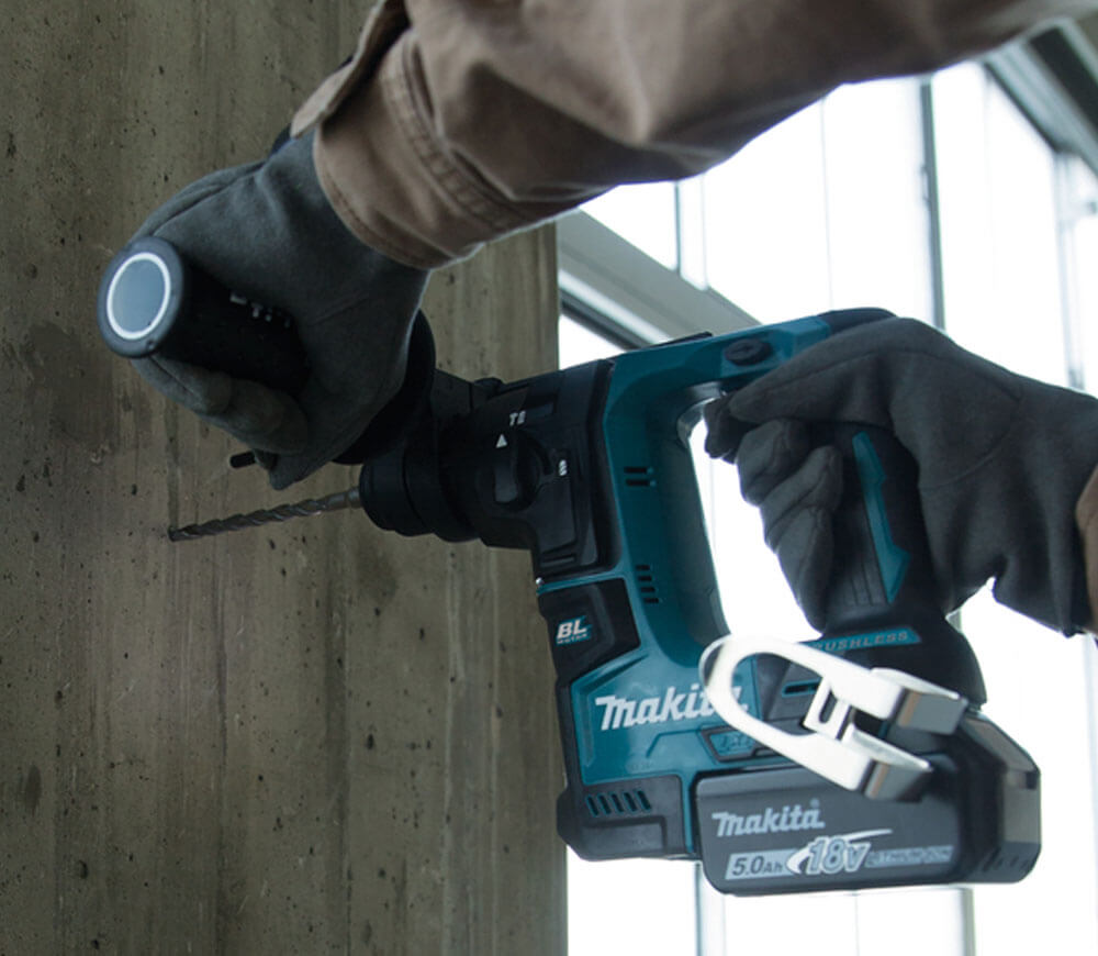 Ciocan rotopercutor cu acumulator (fără baterii) MAKITA DHR171Z 1.2J 18V-12