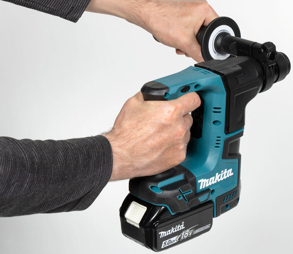 Ciocan rotopercutor cu acumulator (fără baterii) MAKITA DHR171Z 1.2J 18V-7