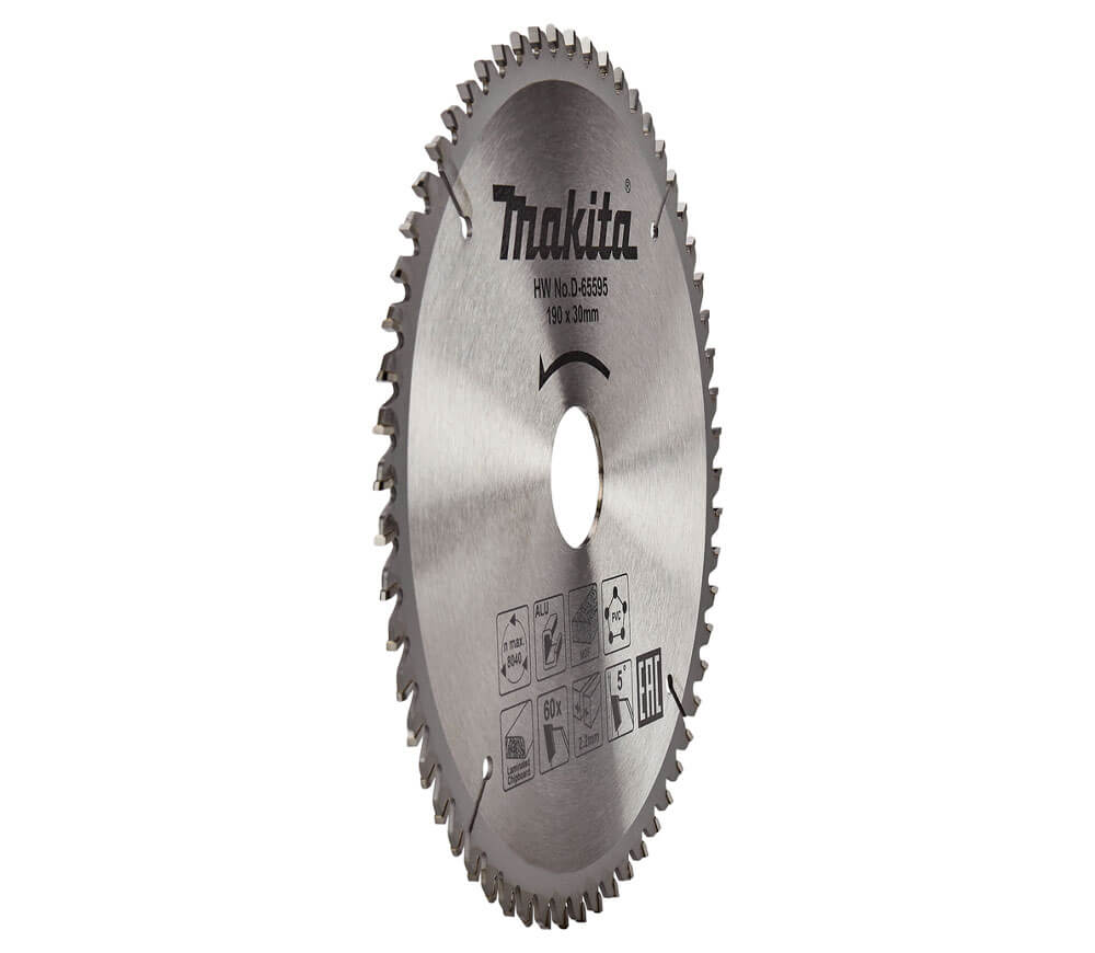 Disc pentru fierastrau electric MAKITA D-65595 190mm 60T-2