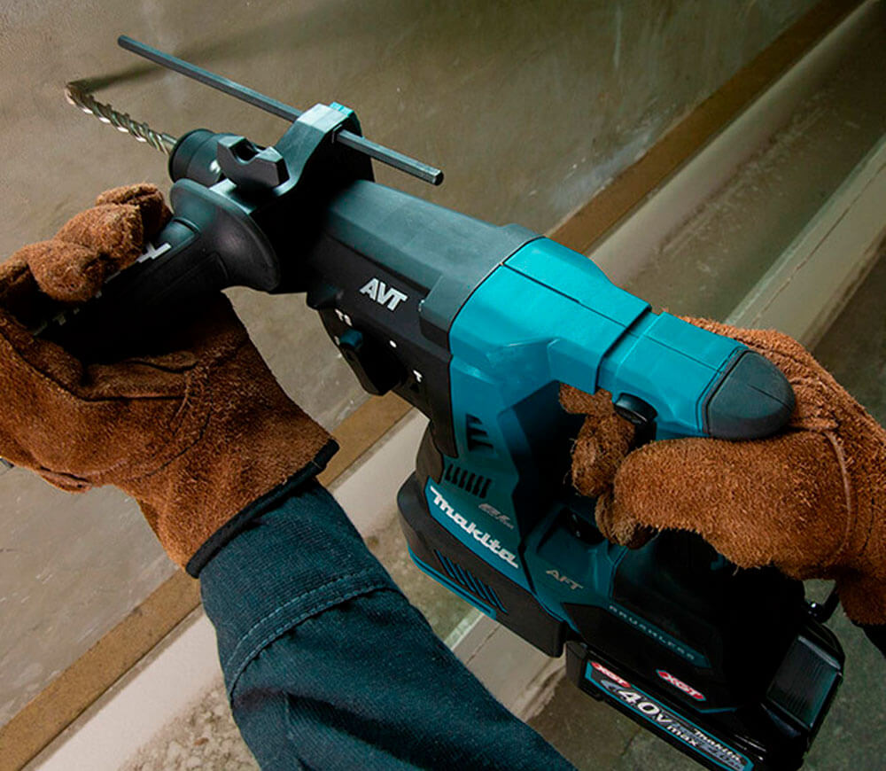 Ciocan rotopercutor cu acumulator MAKITA HR002GM201 3.2J 40V 4Ah-11