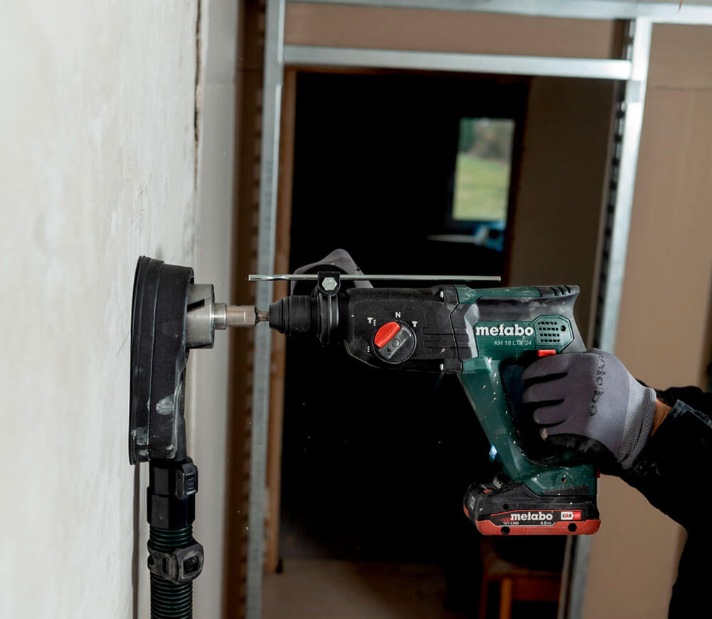 Перфоратор аккумуляторный (без аккумуляторов) METABO KH 18 LTX 2.1Дж 18В-7