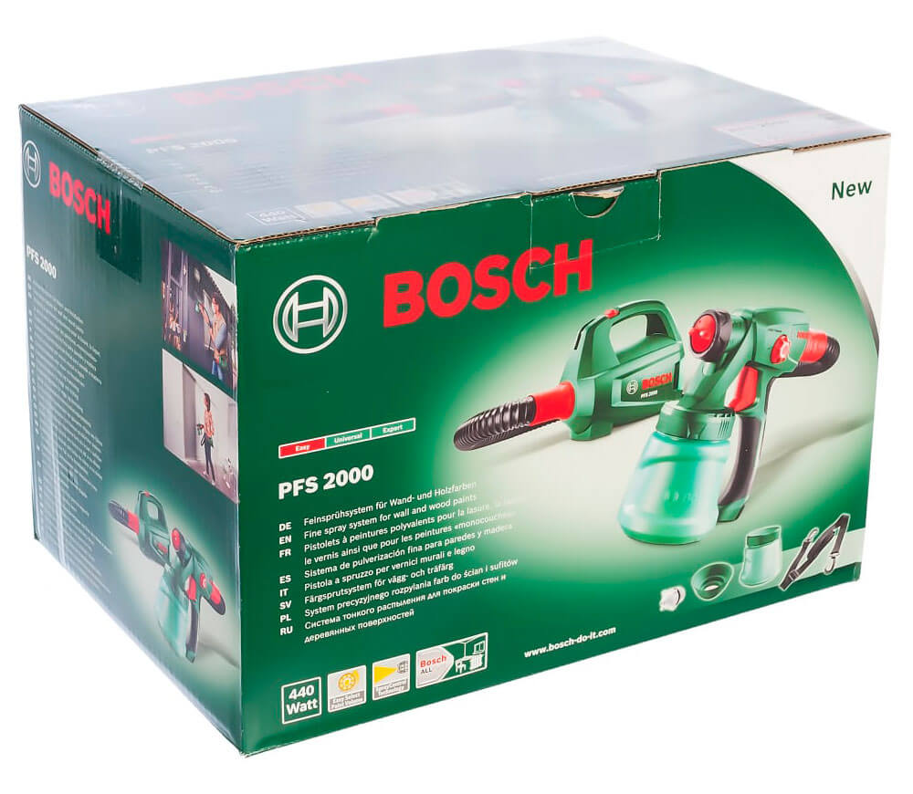 Aparat de vopsit BOSCH PFS 2000 440w-13