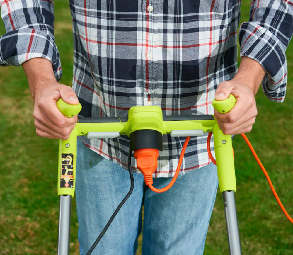 Газонокосилка электрическая RYOBI RLM18E40H 1800вт 400мм-17