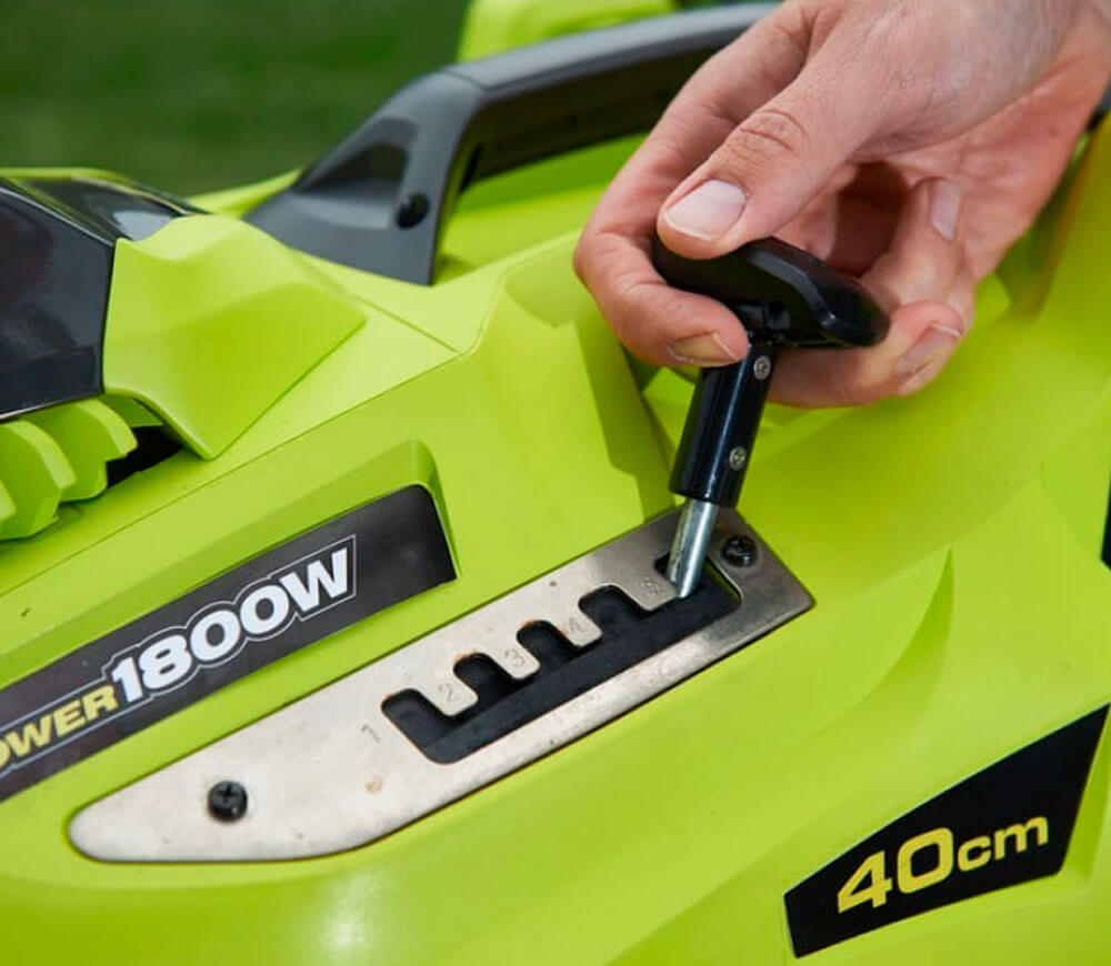 Газонокосилка электрическая RYOBI RLM18E40H 1800вт 400мм-13