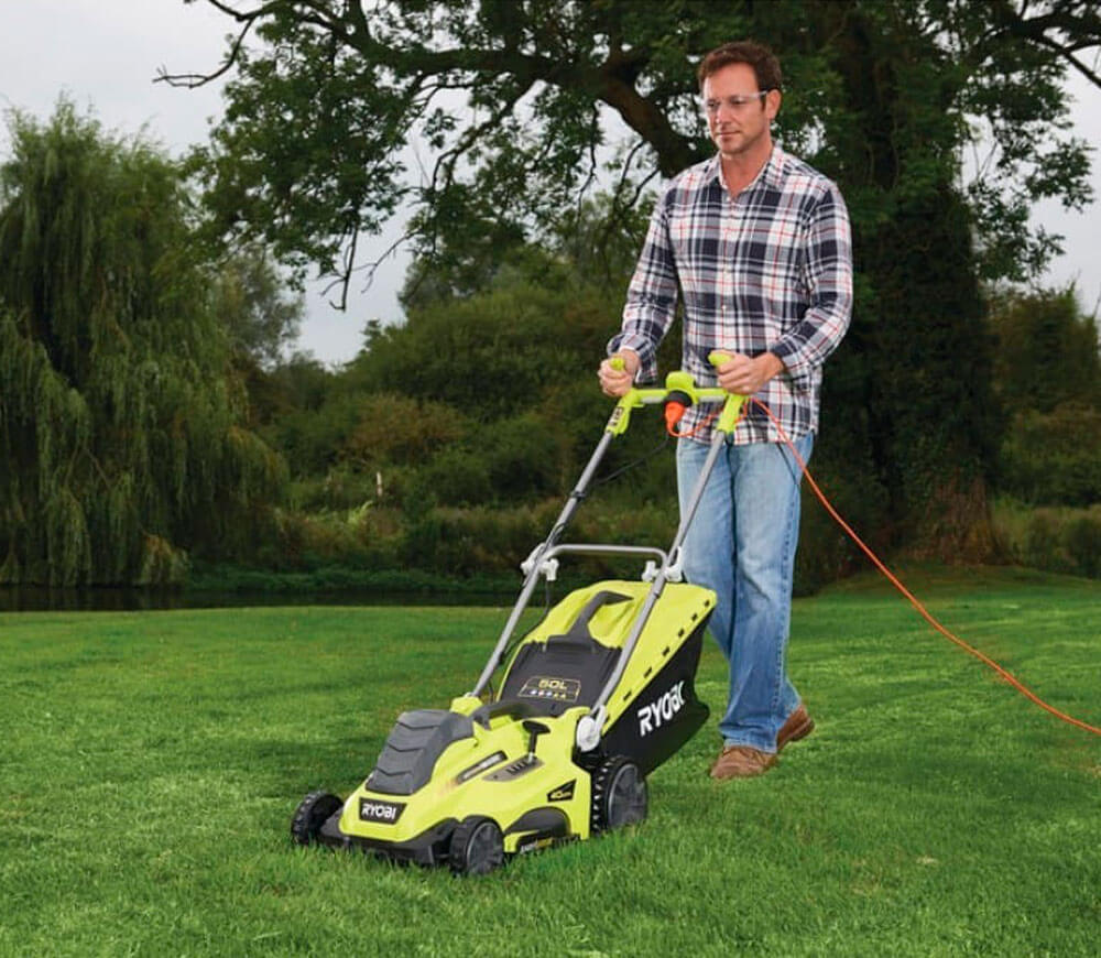 Газонокосилка электрическая RYOBI RLM18E40H 1800вт 400мм-15