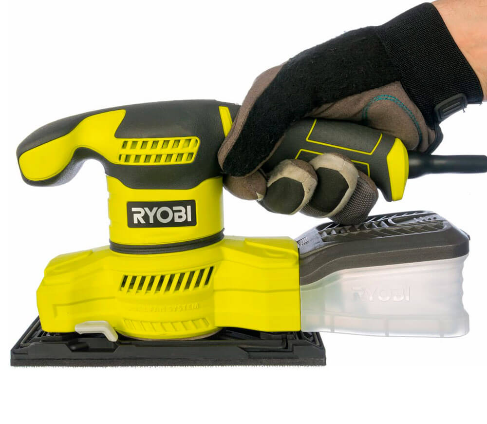 Mașină de șlefuit cu vibrații RYOBI RSS200-G 200w-4