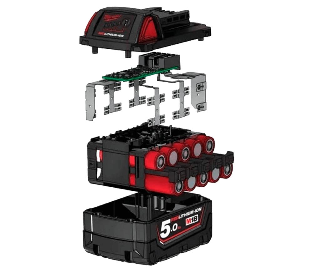 Acumulator MILWAUKEE M18B5 Slider 18V 5Ah-5