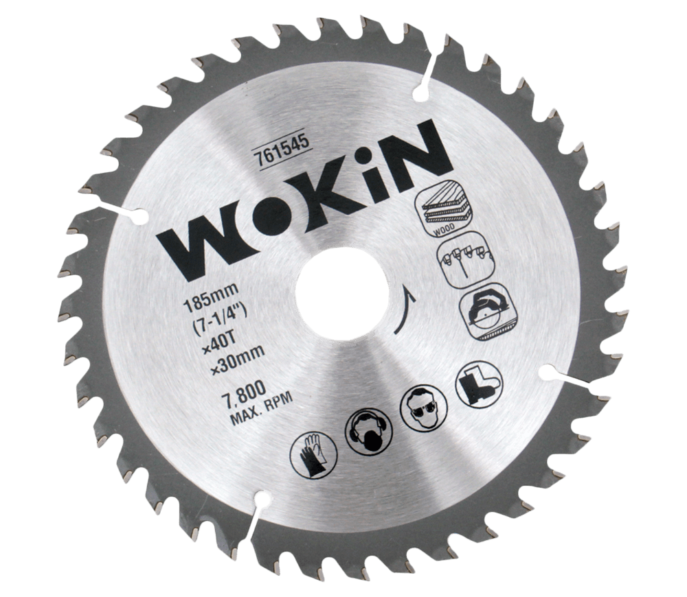 Disc pentru fierastrau electric WOKIN 761545 185mm 40T